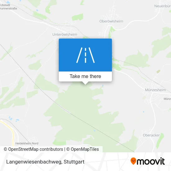 Карта Langenwiesenbachweg