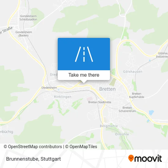 Карта Brunnenstube