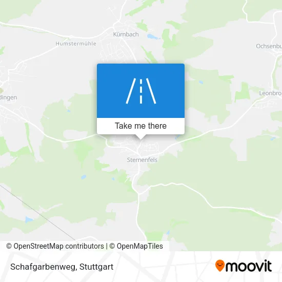 Schafgarbenweg map