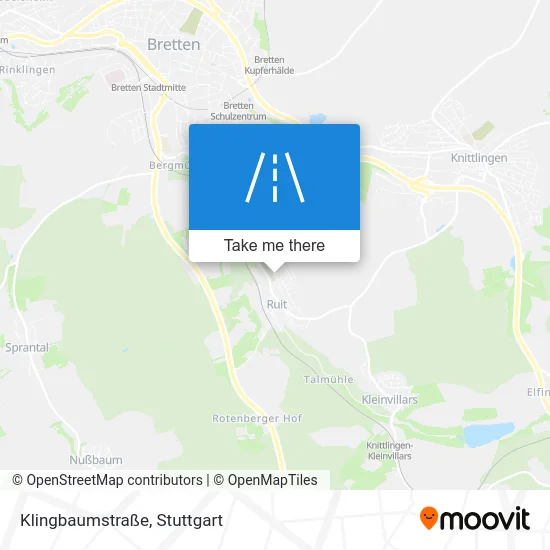 Карта Klingbaumstraße