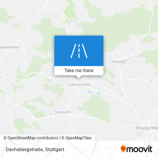 Dachsbergstraße map