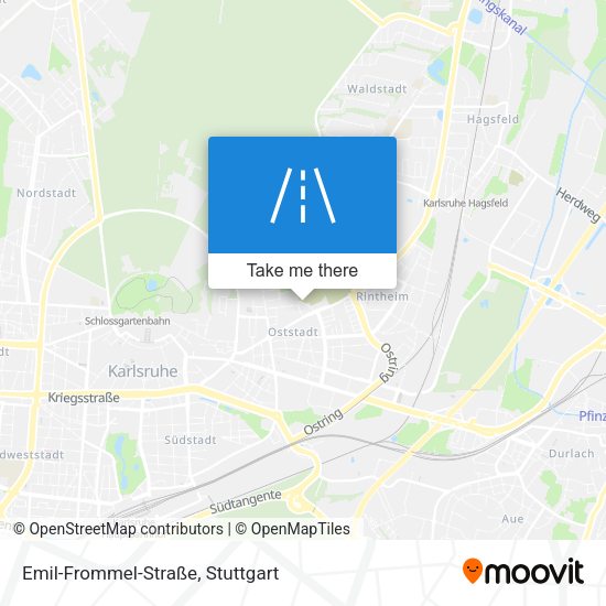 Emil-Frommel-Straße map