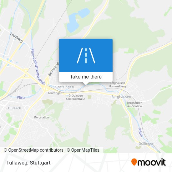 Карта Tullaweg