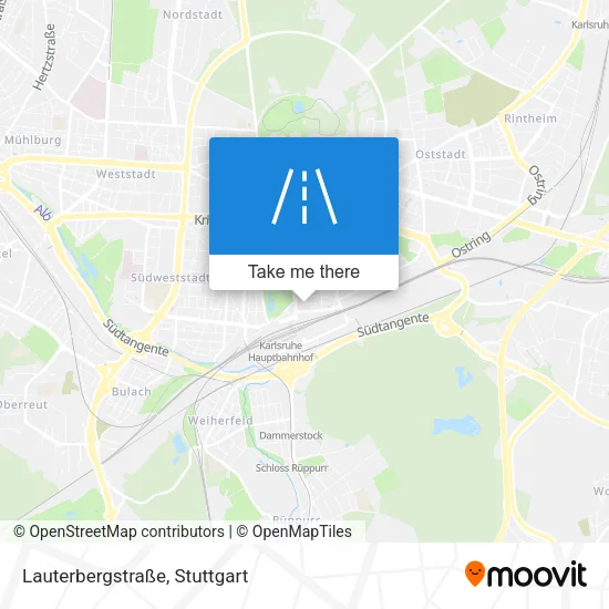Lauterbergstraße map