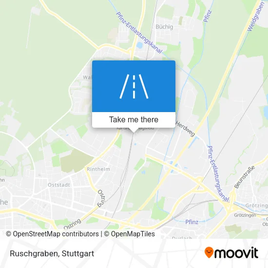 Карта Ruschgraben