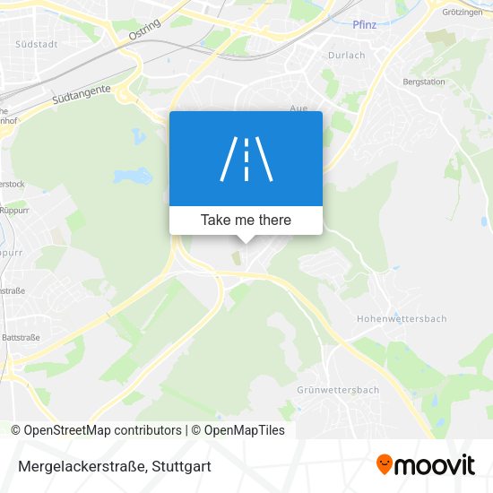Карта Mergelackerstraße