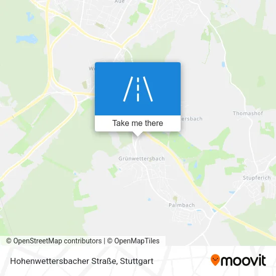 Карта Hohenwettersbacher Straße