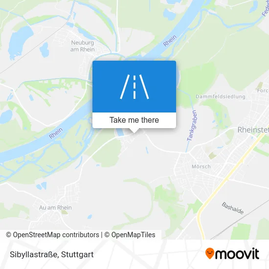 Карта Sibyllastraße