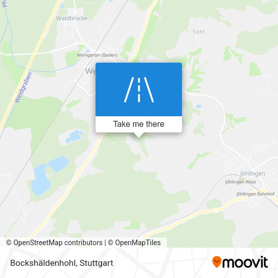 Bockshäldenhohl map