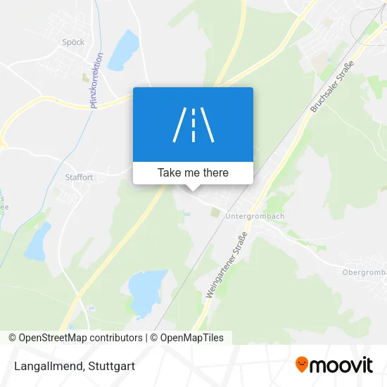 Карта Langallmend