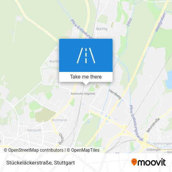 Stückeläckerstraße map