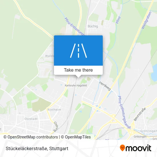 Stückeläckerstraße map