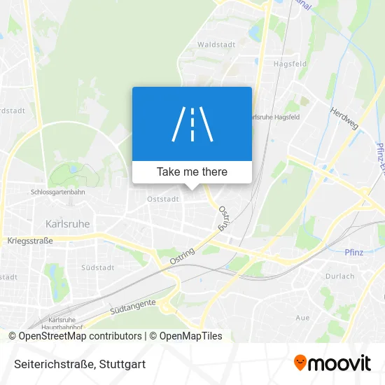 Карта Seiterichstraße