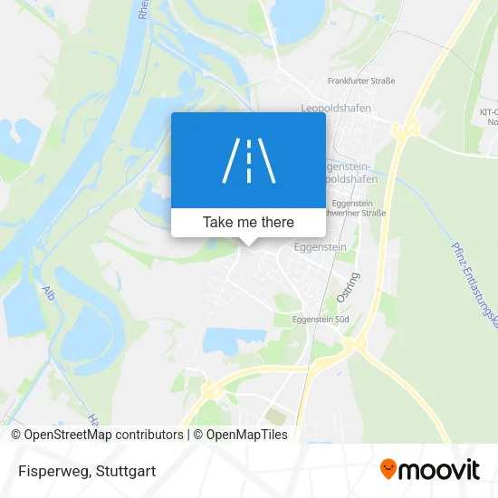 Карта Fisperweg