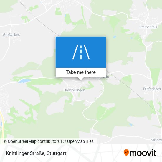 Knittlinger Straße map