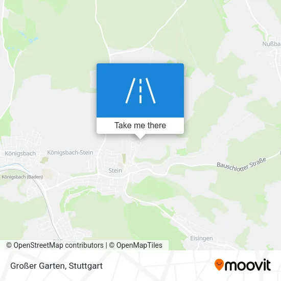 Großer Garten map