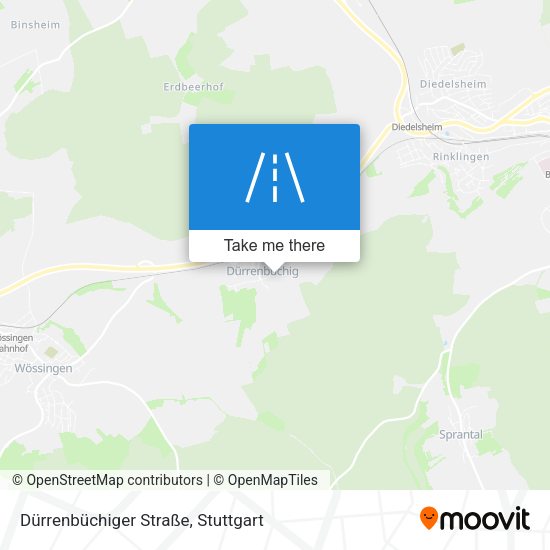 Dürrenbüchiger Straße map