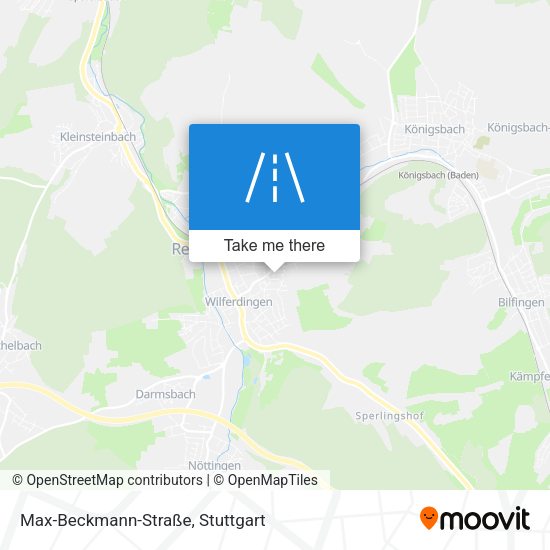 Max-Beckmann-Straße map
