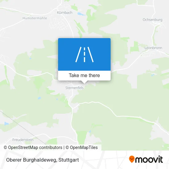 Карта Oberer Burghaldeweg