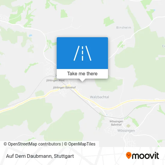 Карта Auf Dem Daubmann