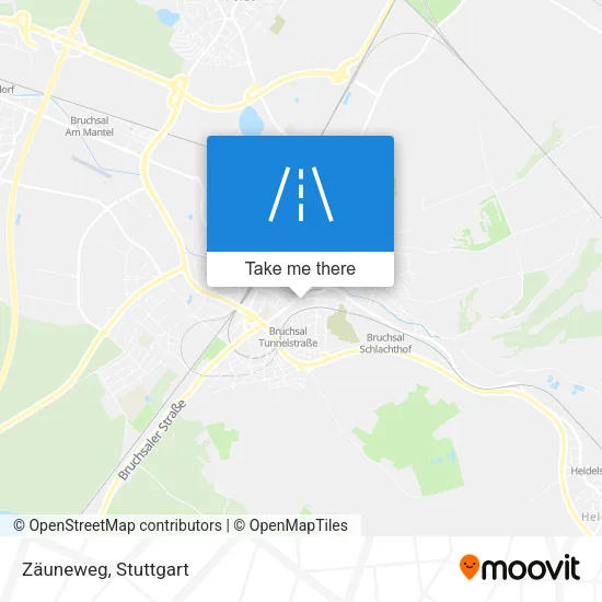 Карта Zäuneweg