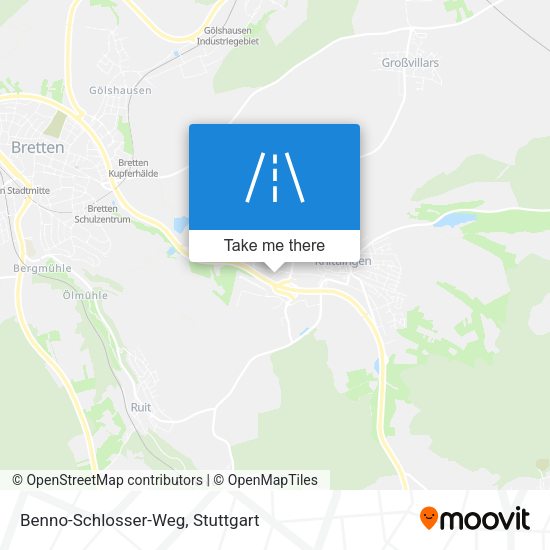 Benno-Schlosser-Weg map
