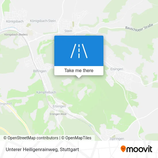 Карта Unterer Heiligenrainweg