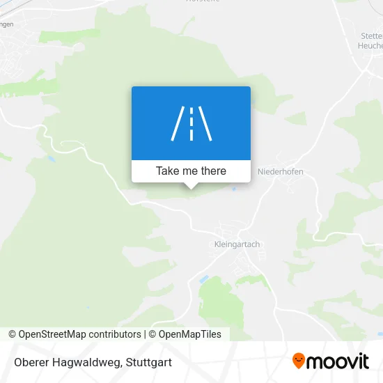 Карта Oberer Hagwaldweg
