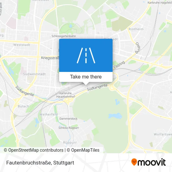 Карта Fautenbruchstraße