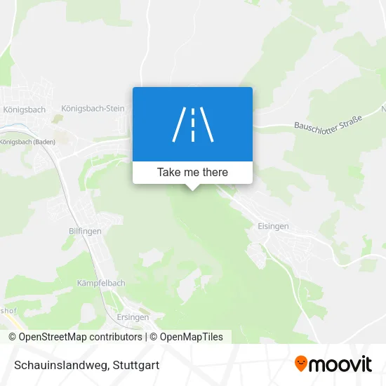 Карта Schauinslandweg