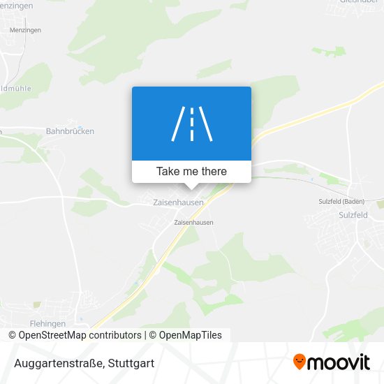 Auggartenstraße map