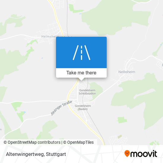 Карта Altenwingertweg