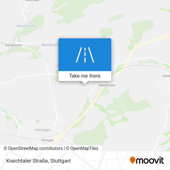 Kraichtaler Straße map