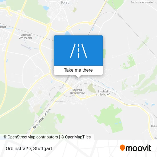 Карта Orbinstraße