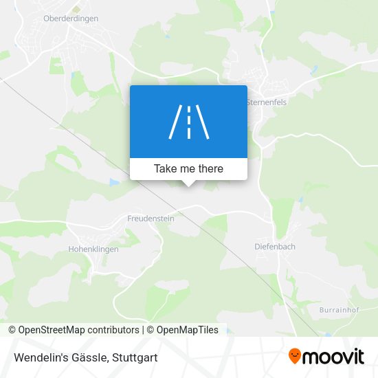Wendelin's Gässle map