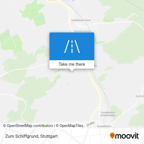 Карта Zum Schiffgrund