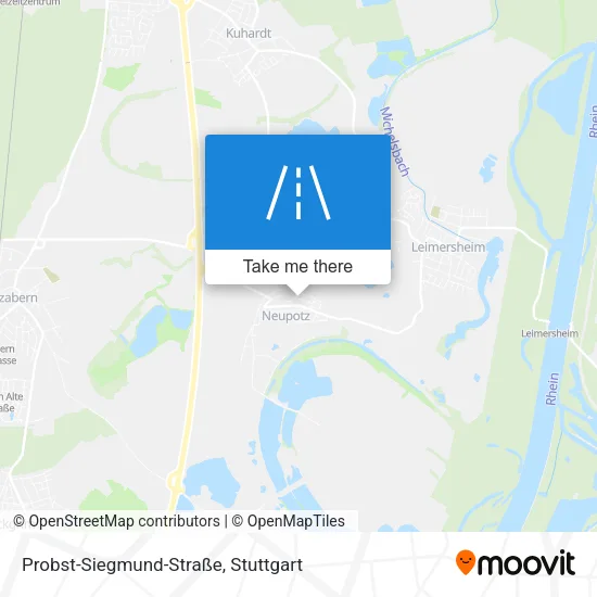 Карта Probst-Siegmund-Straße