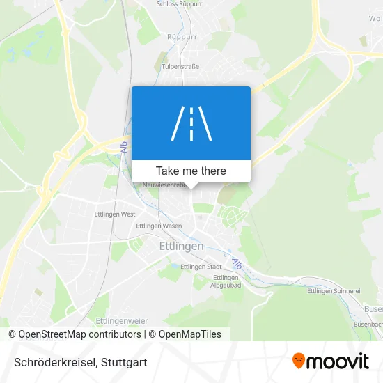 Карта Schröderkreisel