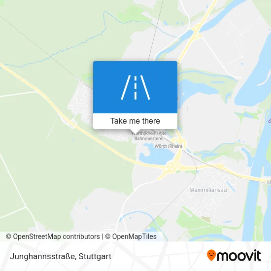 Карта Junghannsstraße