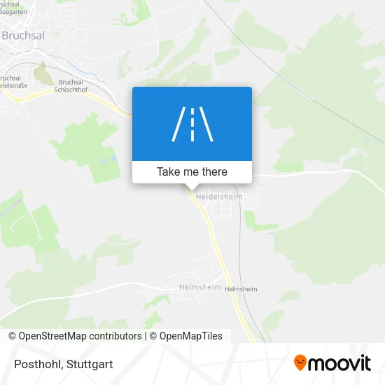 Posthohl map