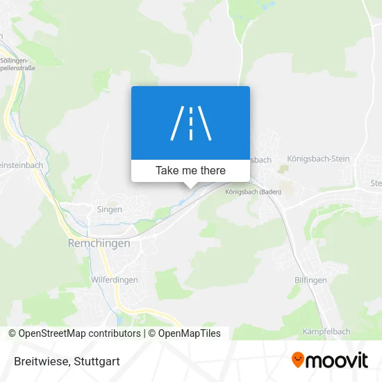 Карта Breitwiese