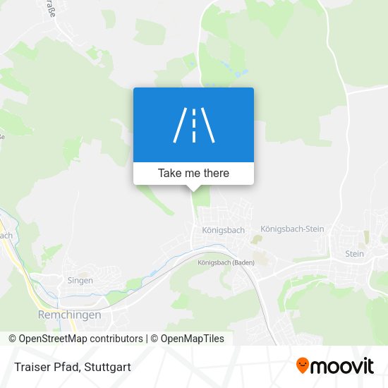 Карта Traiser Pfad