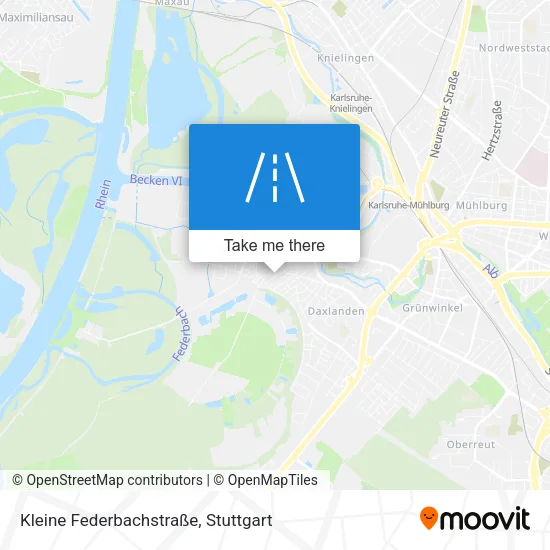 Kleine Federbachstraße map