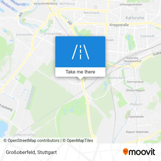 Карта Großoberfeld