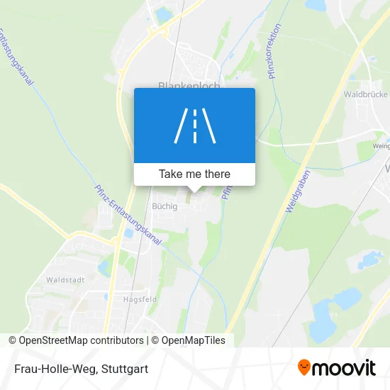 Карта Frau-Holle-Weg