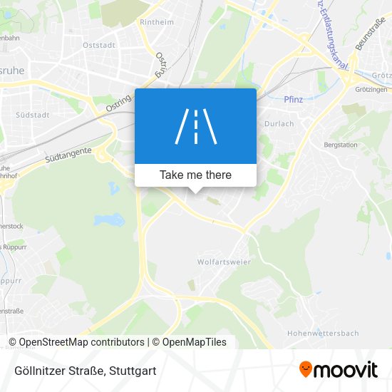 Göllnitzer Straße map