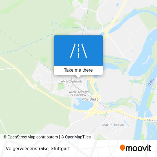 Карта Volgerwiesenstraße