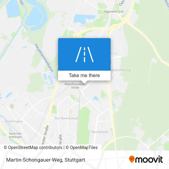 Карта Martin-Schongauer-Weg