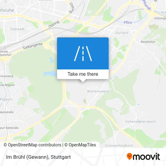 Карта Im Brühl (Gewann)