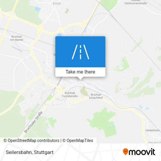 Карта Seilersbahn